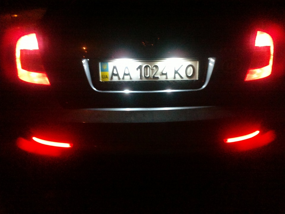 Led номерок 2