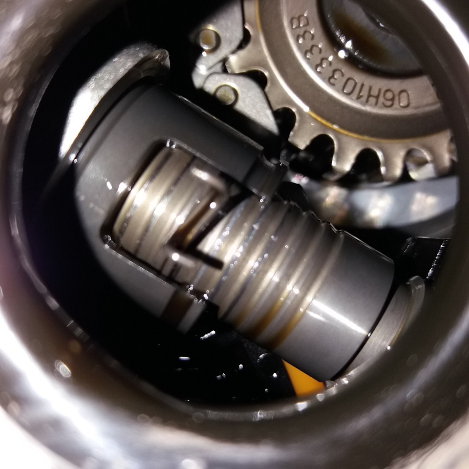 Перевірка натягувача ланцюга 1.8TSI 2