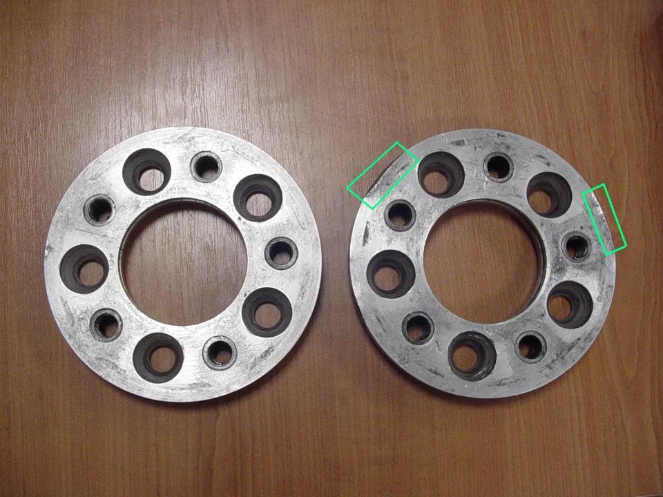Проставки (перехідники) RH 5x112 на 5x112 товщина 20мм 1