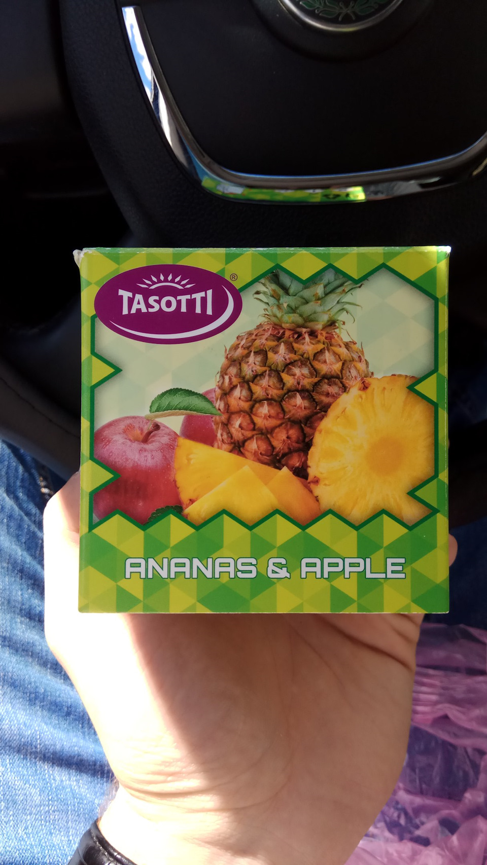 Ароматизатор: Tasotti Secret Cube Ananas 1