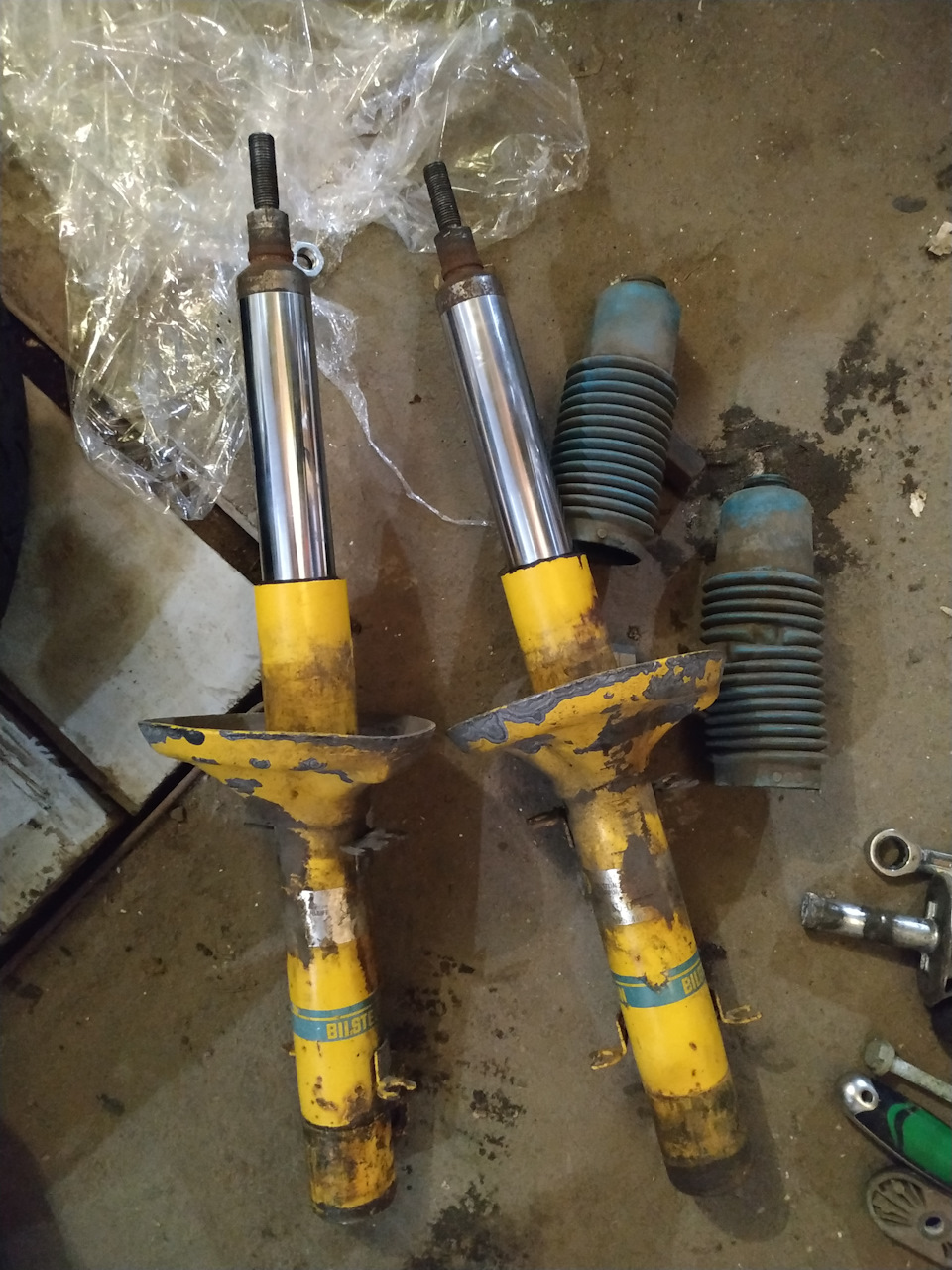 Bilstein b6, підготовка до перебирання 1