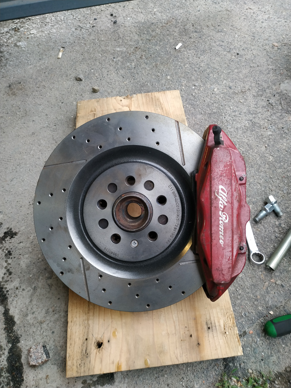 Brembo, покупка та початок інсталяції 1
