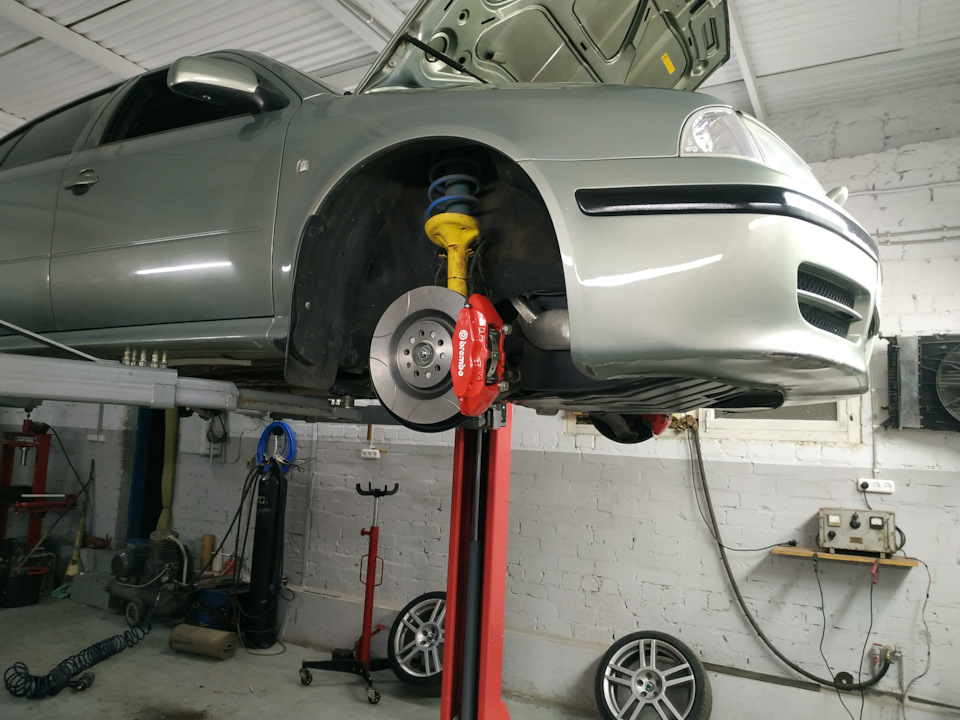 Встановлення Brembo 5