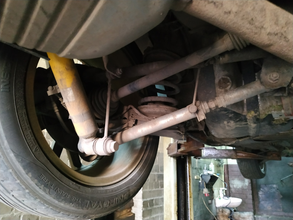 Встановлення пневми, зад 4x4 2