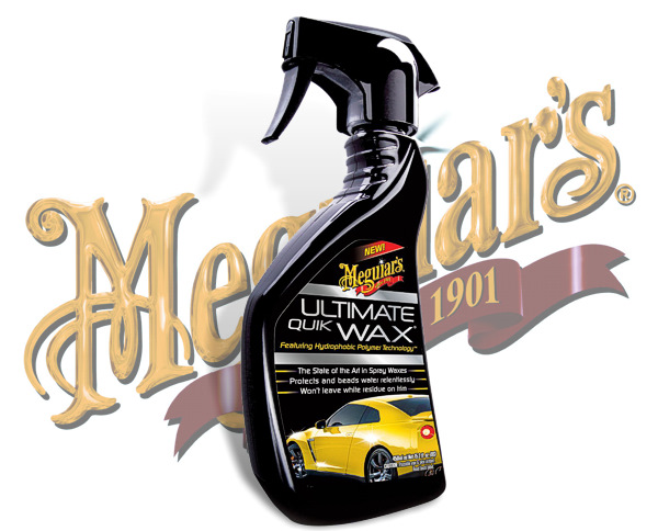 Автокосметика - швидкий віск від Meguiar's 4