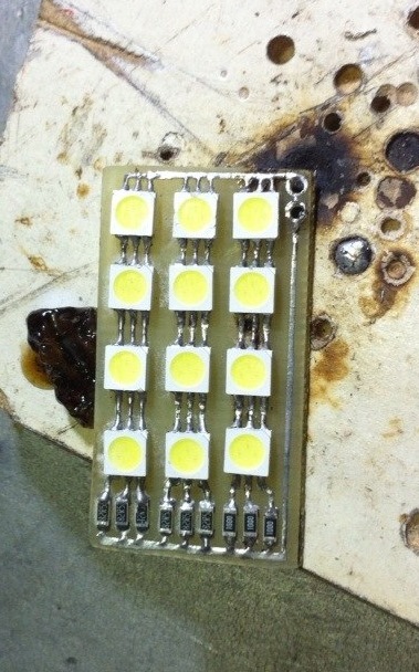 Led підсвічування номера 4