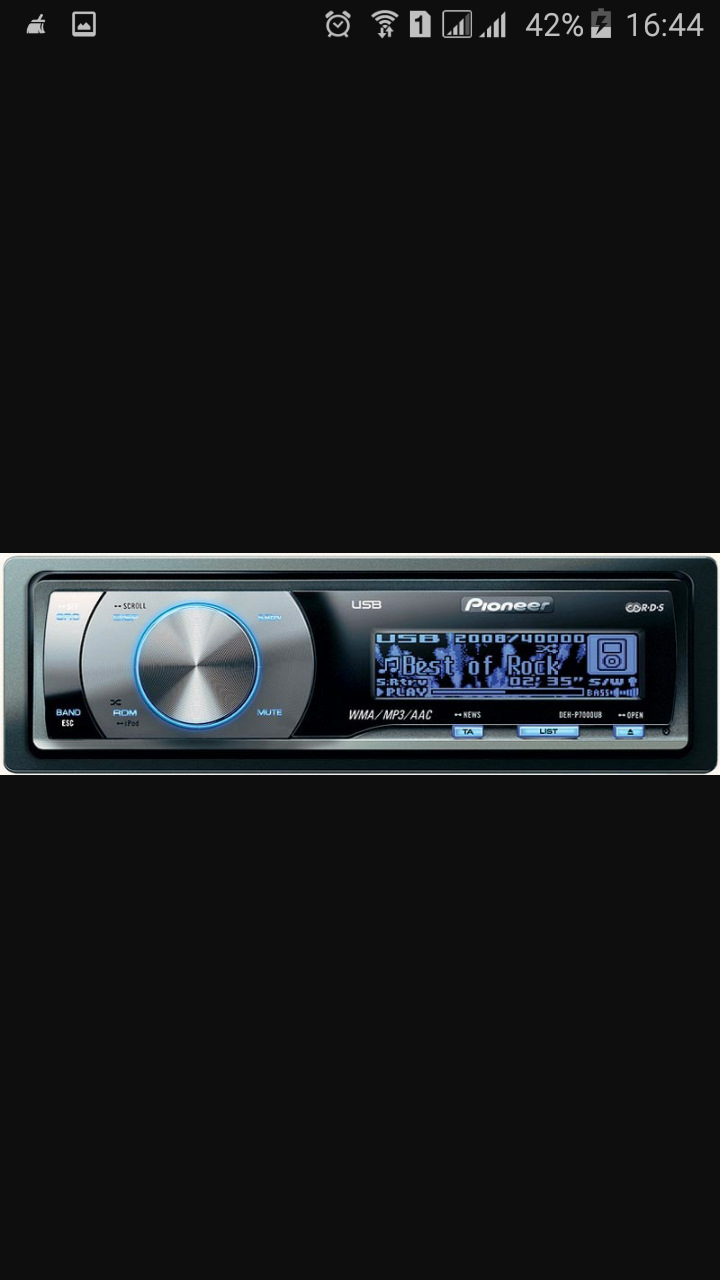 Панель PIONEER DEH-P7000UB 1