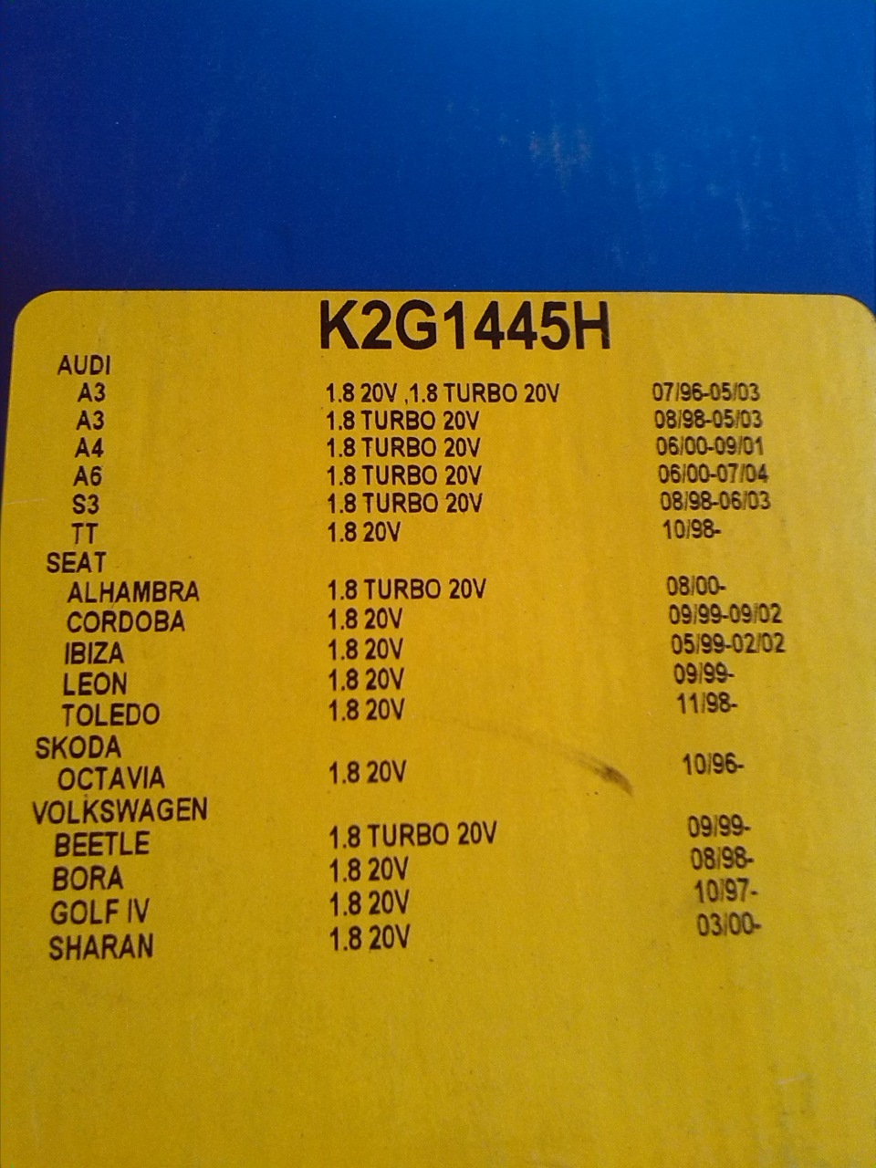 Продам комплект ГРМ 1