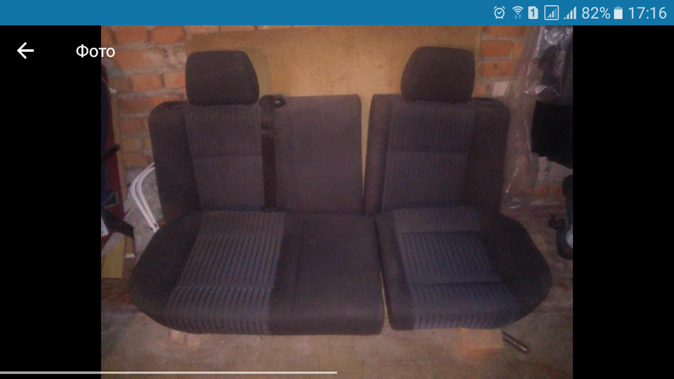 Продаж задніх сидінь WTS на Шкоду Октавію 1