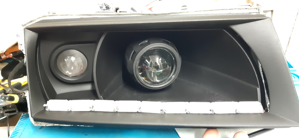 Фари ч3 led та запакування 1