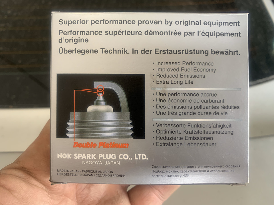 Заміна свічок на PFR6Q NGK Laser Platinum 6458 2