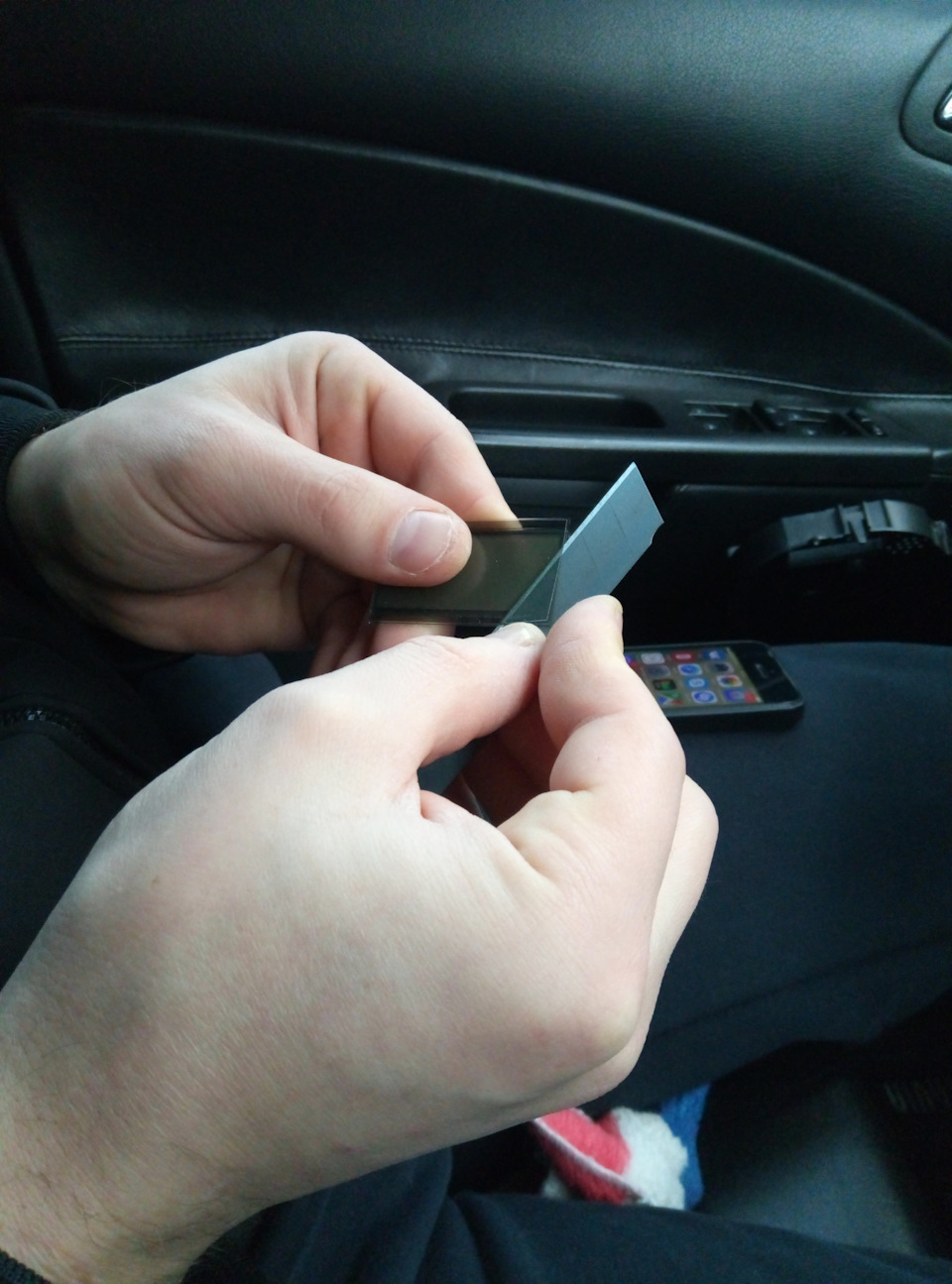 Пересвіт салону та інверсія екранів блоку Audi стайл. 3