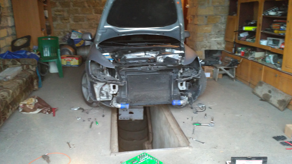 Front Intercooler TURBO WORKS 550х230х65 5
