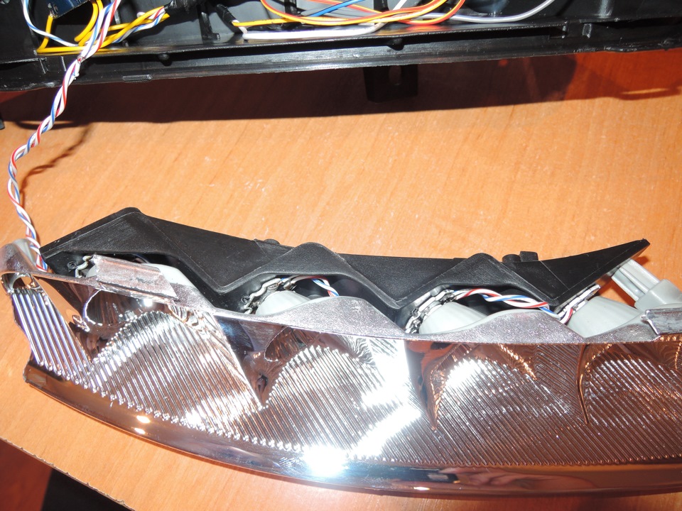 Led Drl в RS бампер 5