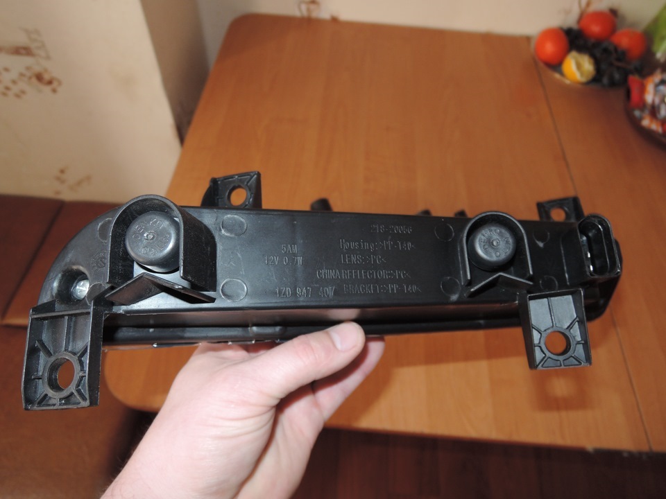 Led Drl в RS бампер 2