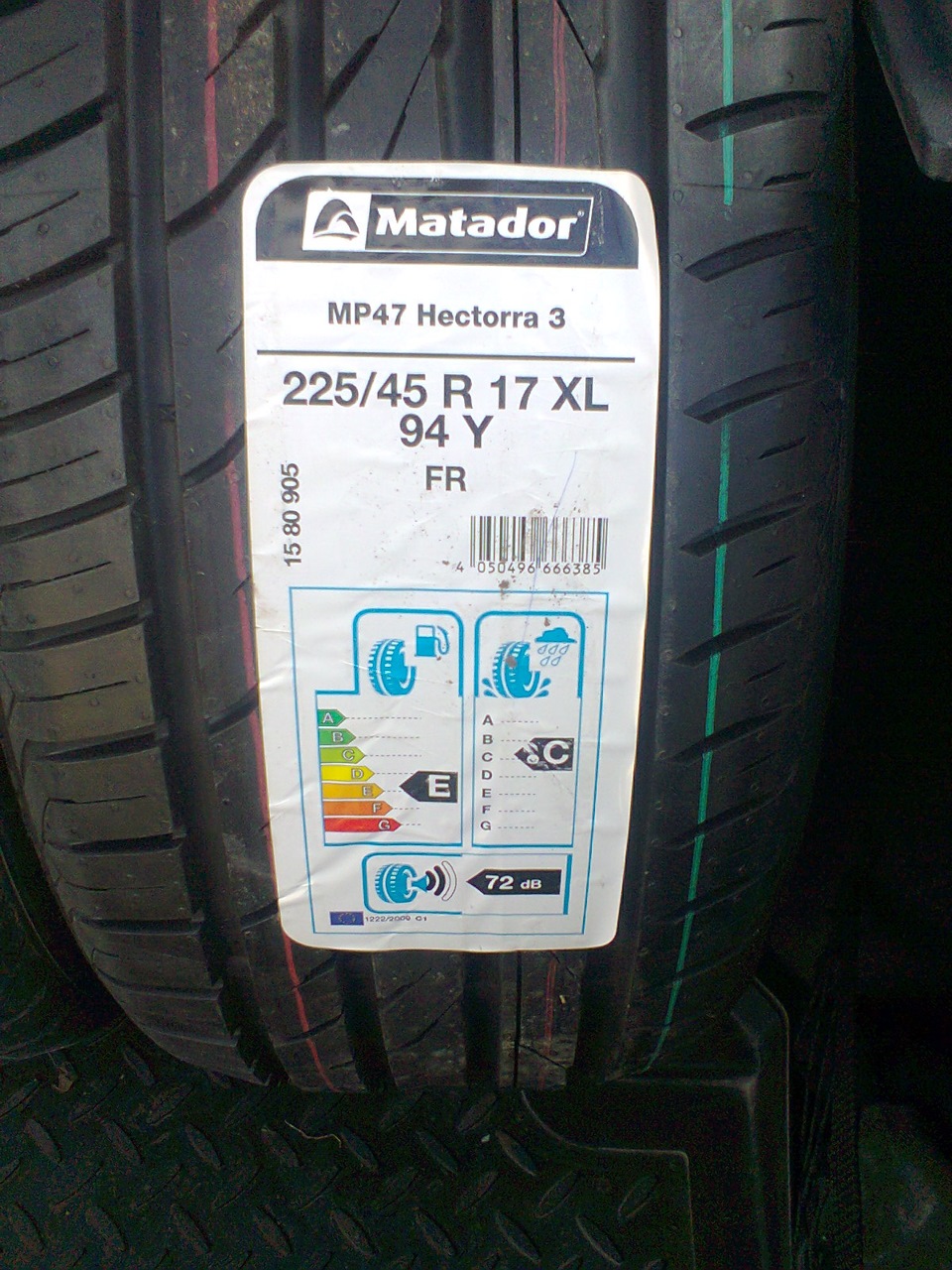 Matador MP-47 Hectorra 3 225/45 R17 94Y XL 5