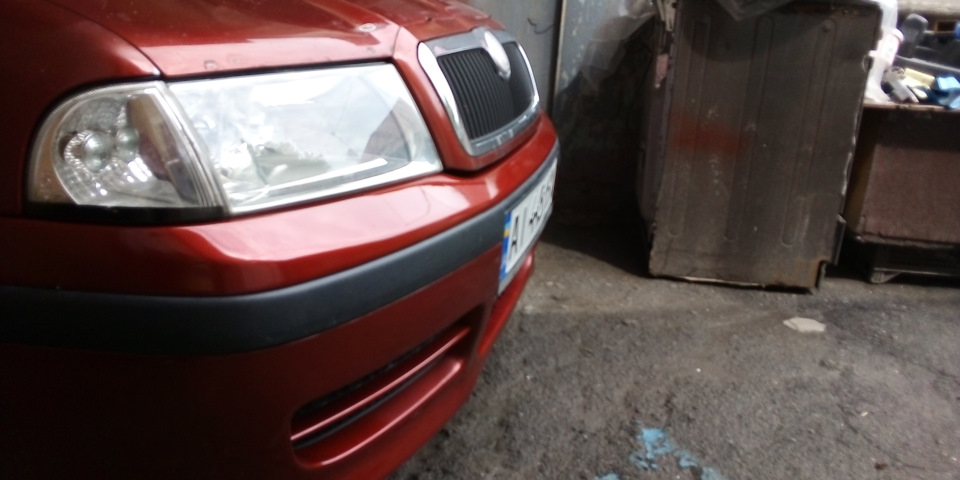 Бампер Rs Skodnits@1.8t 2