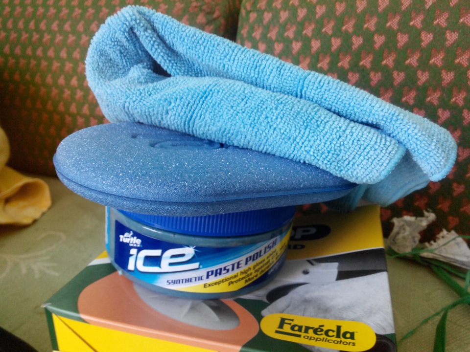 мийка+полірування turtle wax ice paste 4