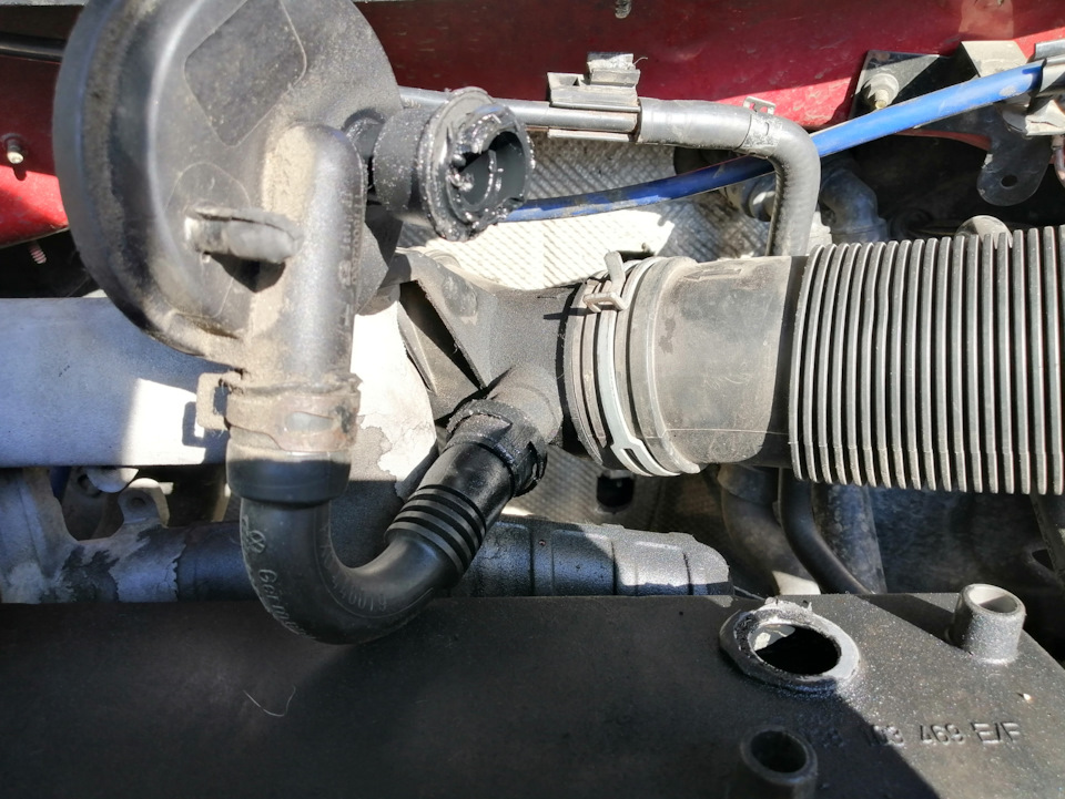 Заміна гумки ВКГ 1.9tdi 3