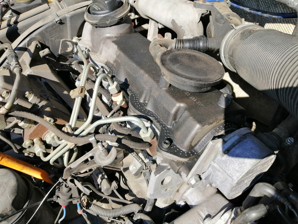 Заміна гумки ВКГ 1.9tdi 4