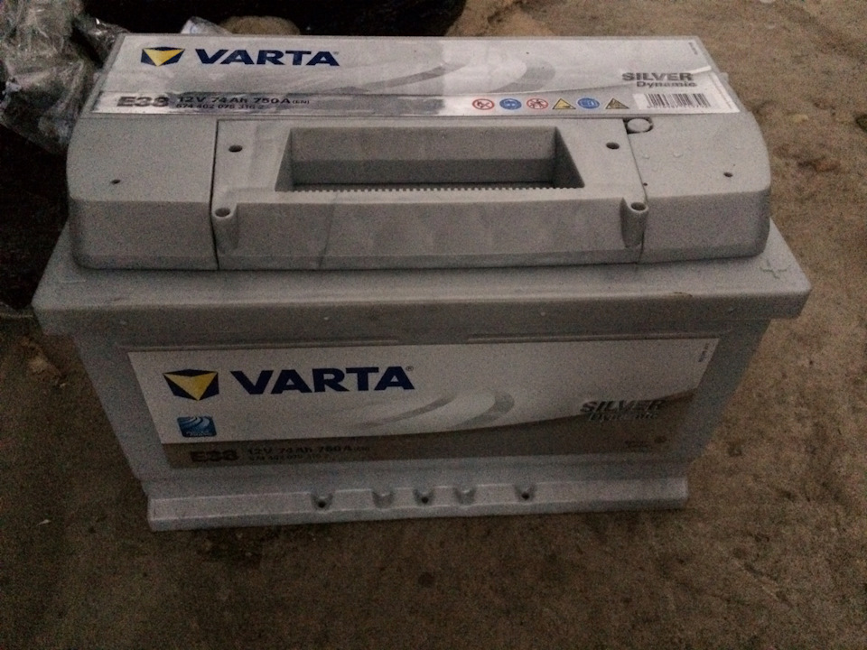 Новий АКБ VARTA Silver Dynamic 74Аh 750A! 1