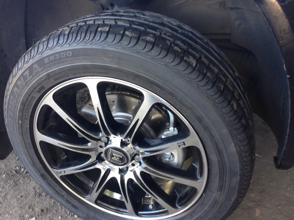 Перевзуття до нового комплекту Bridgestone 4