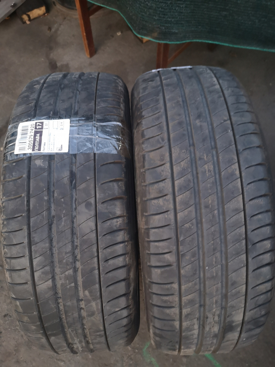 Перехід на гуму Michelin Primacy 4