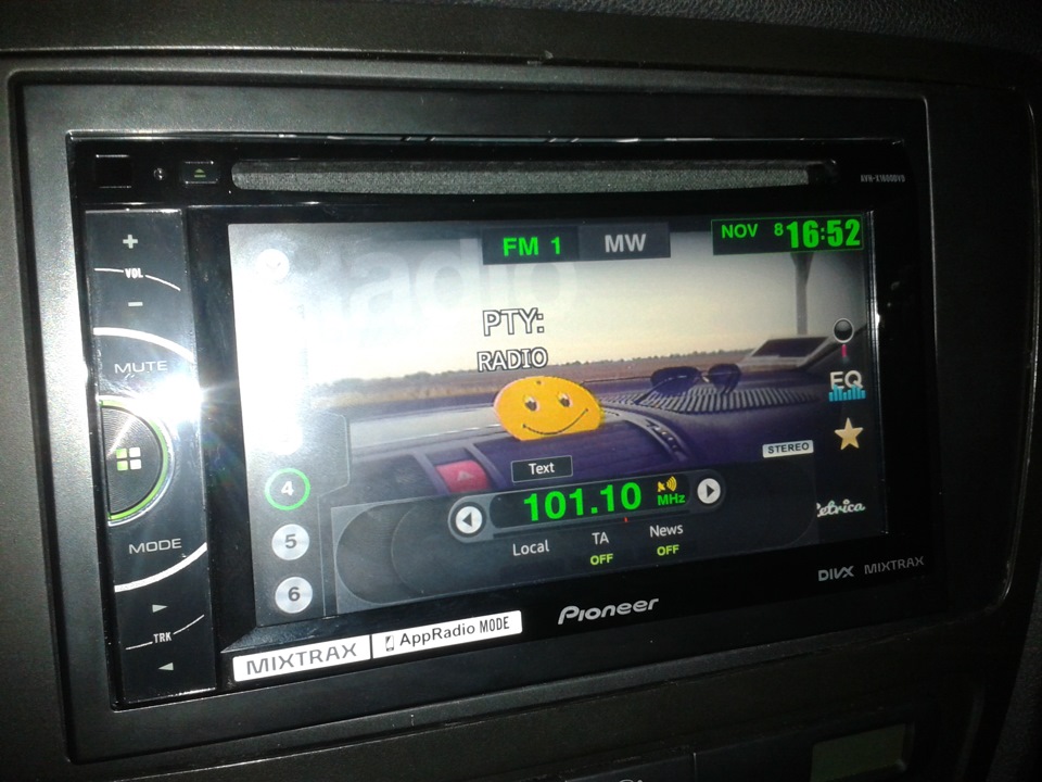 Магнітол Pioneer AVH-X1600 DVD 2