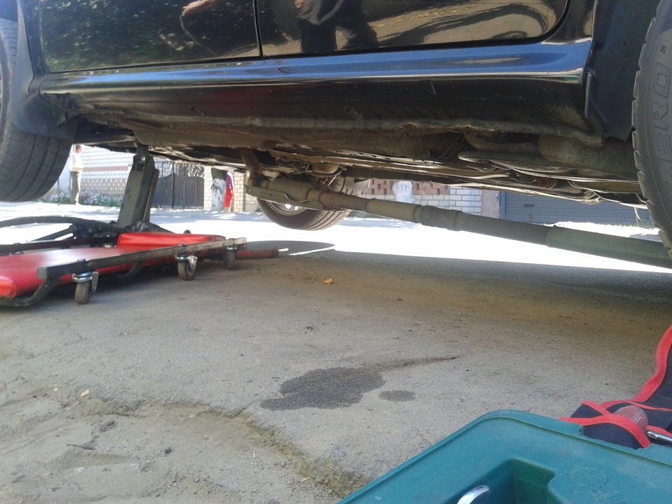 Custom Downpipe + Exhaust на 3х дюймах 3