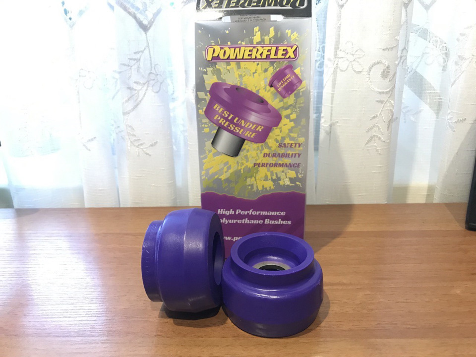 Заміна опор амортизатора на поліуретан Powerflex без зняття стійок 1