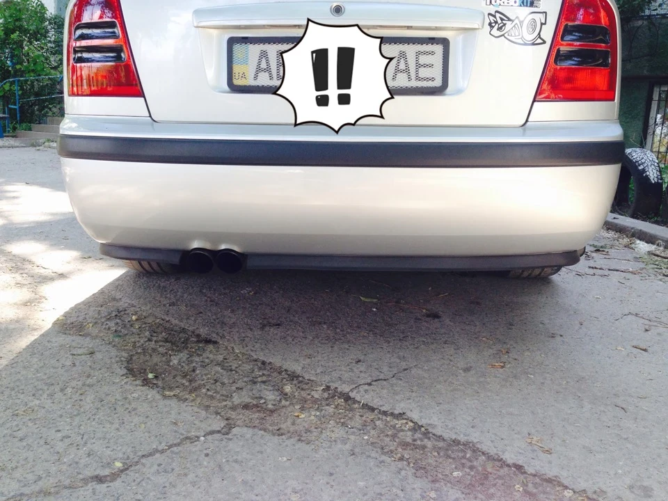 EZlip та задній бампер-)