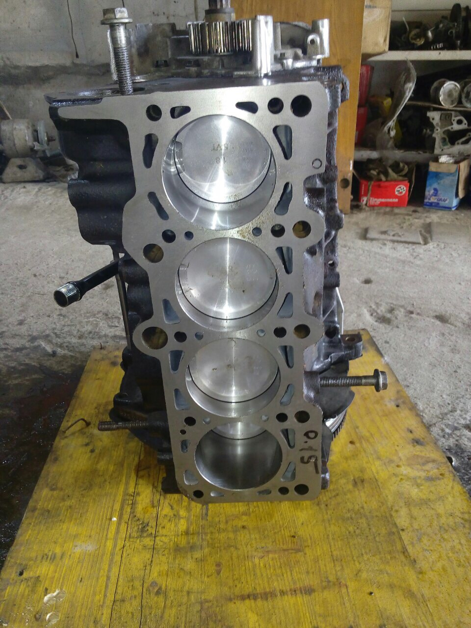 Складання мотора в STG 3