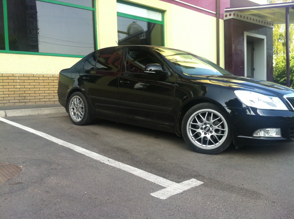 BBS RX + Eibach -30 = 10см кліресна 3