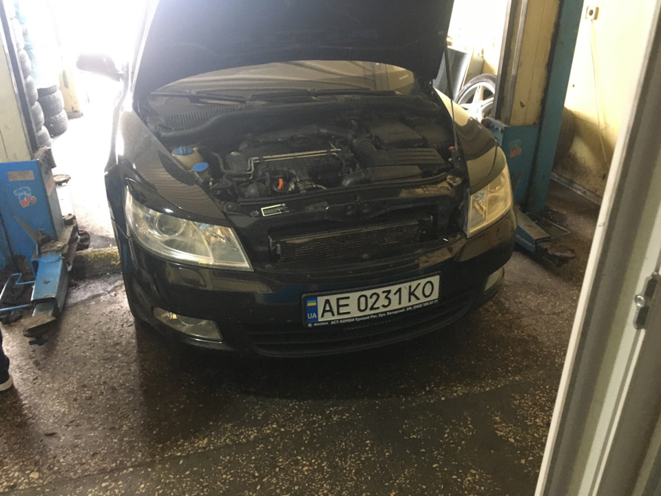 Замінив лев. подушку ДВЗ 1