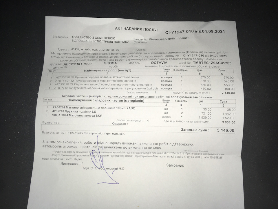 Замінив задні пружини 1