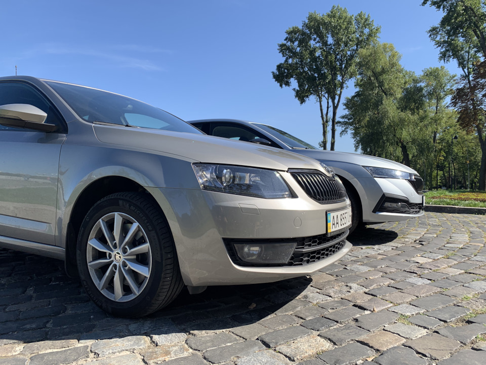 Підвіска Octavia A8 2.0 TSI - Порівняння з Octavia A7 1.8 TSI 1