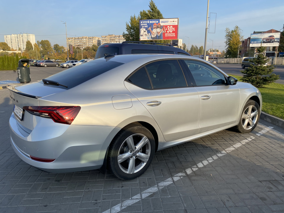 Тест шин у різних розмірах R17 на Octavia A8 2