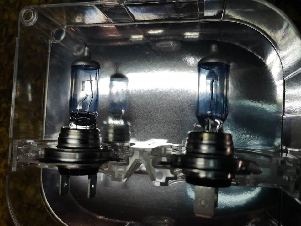 Лампи Osram Night Breaker H7 55W під лінзу, у ближнє світло. 3