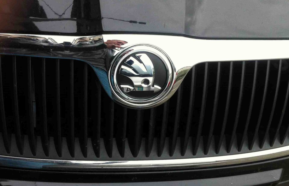 Емблема Skoda нового зразка 2
