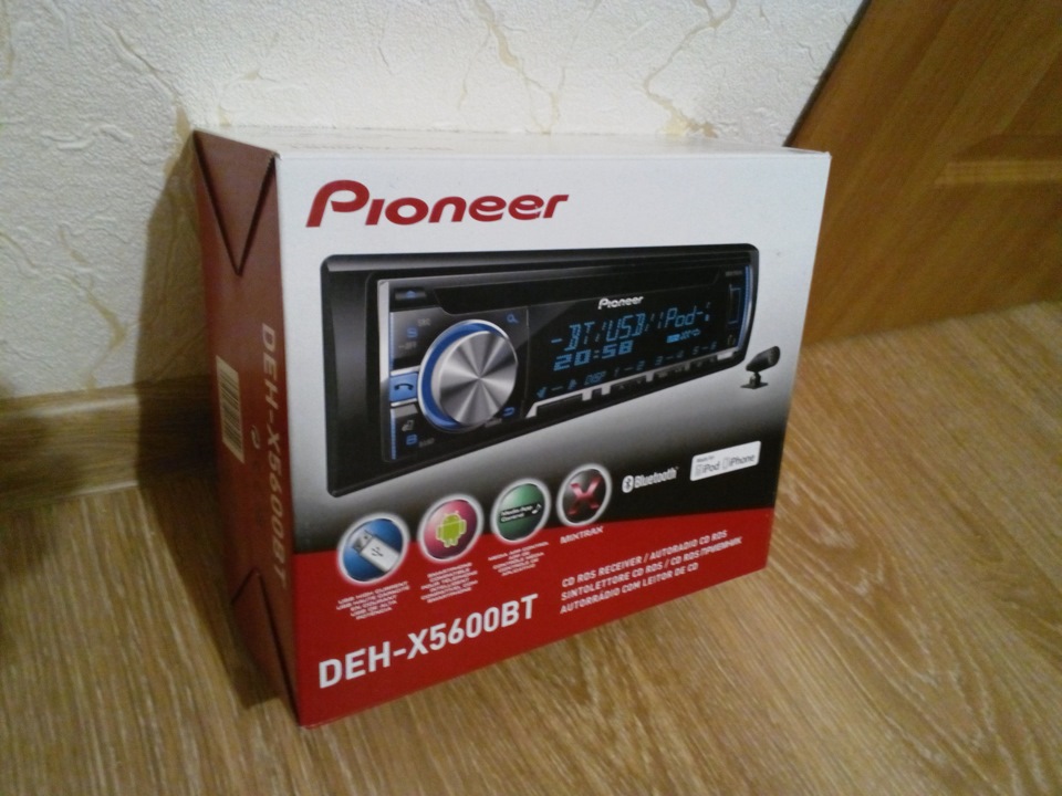 Нова Голова PIONEER DEH-X5600BT 1