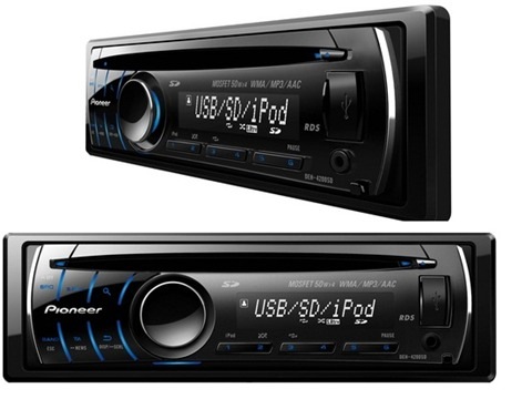 Встановлена ​​магнітолка Pioneer DEH-4200SD 1