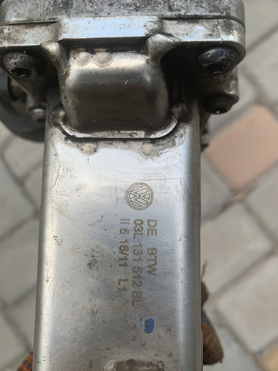 Повністю знято з машини EGR 1