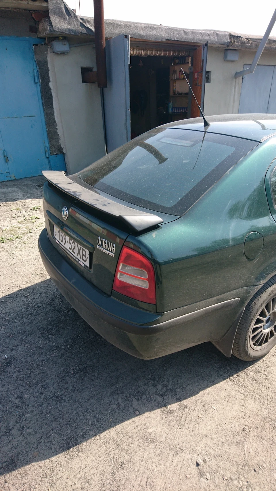 Спойлер шкода октавію а5