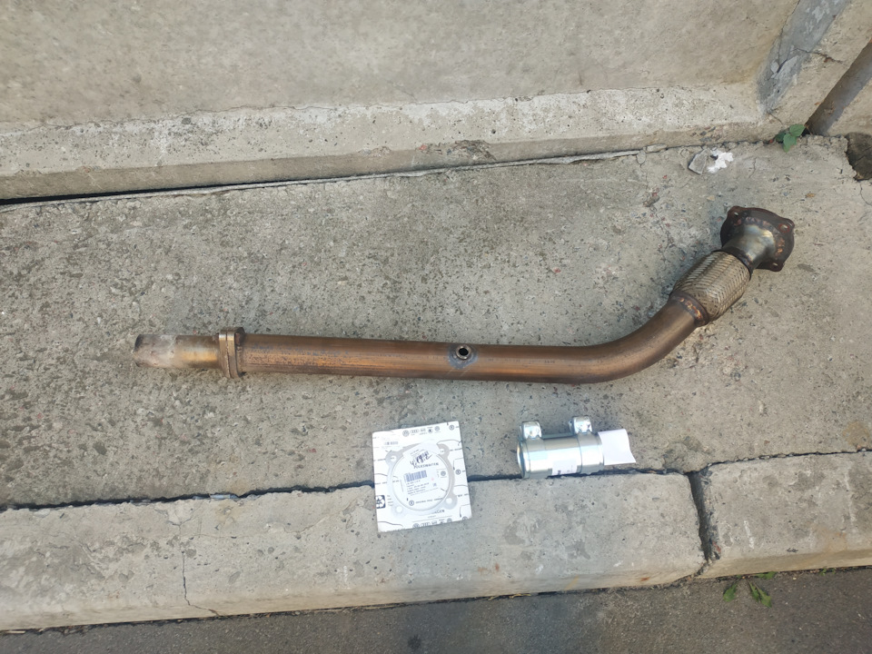 Даунпайп (Downpipe) Skoda Tour 2