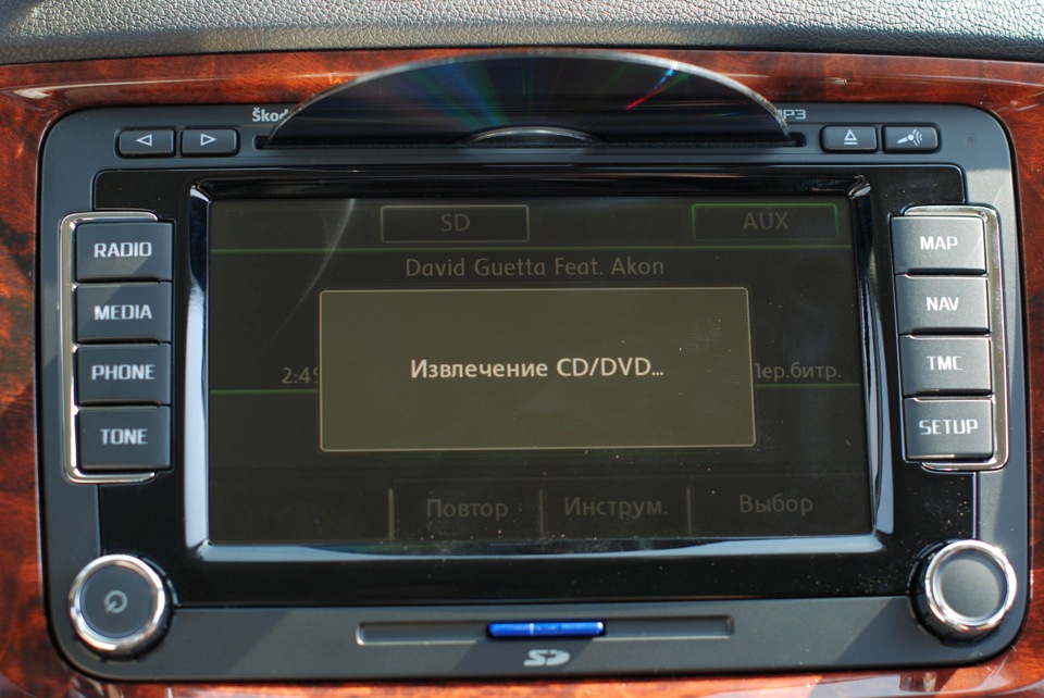 Штатна магнітола Columbus (led) 3