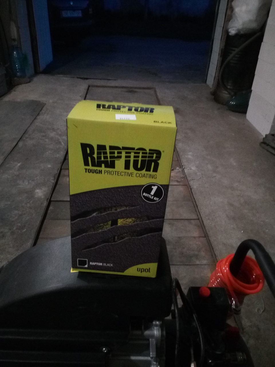 Бампер в Raptor 3