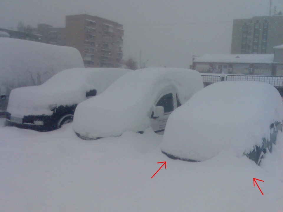Ув'яз у снігу)) 1