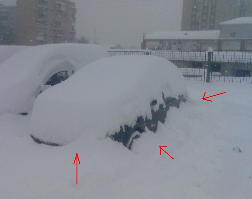 Ув'яз у снігу)) 2