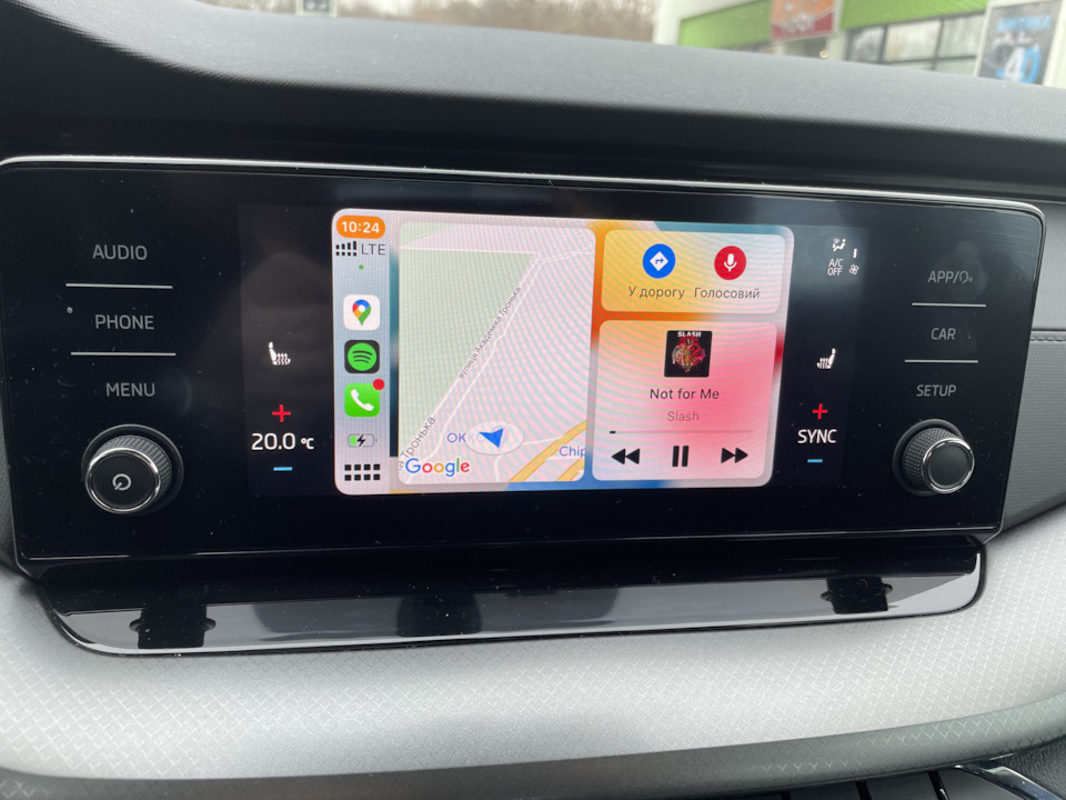Carplay по китайському повітрі від Carlinkit mini 3