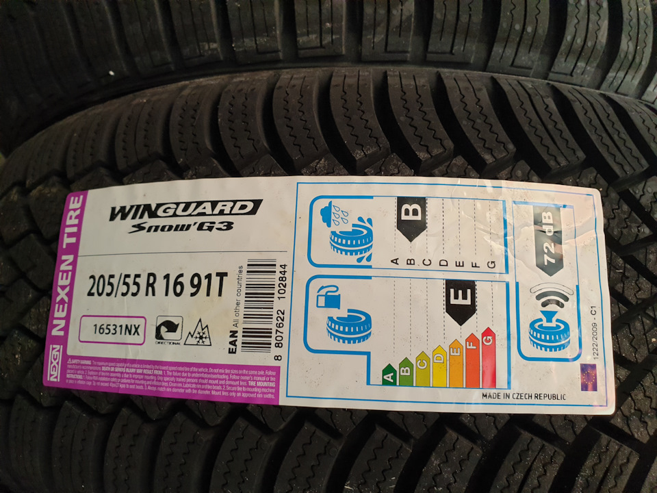 № 2. Зимова гума NEXEN Winguard Snow G3 1